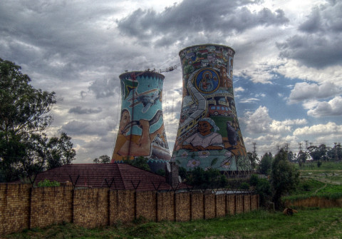 Orlando power station, Soweto, South Aftrica.
