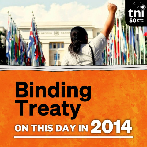 Binding treaty post social image