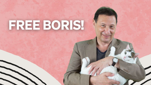 Free Boris campaign flyer