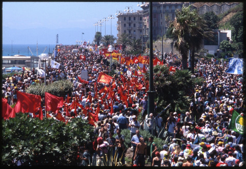 Corso Italia, demonstration of 21 July 2001