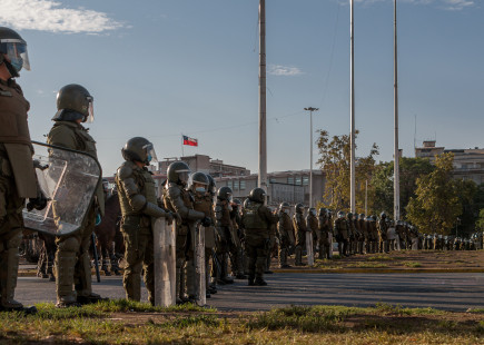 Carabineros de Chile. Créditos Luis Bahamondes 