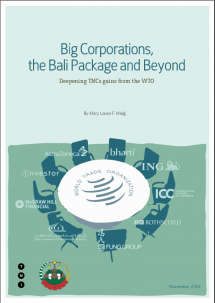 Big Corporations, the Bali Package and Beyond | Transnational Institute