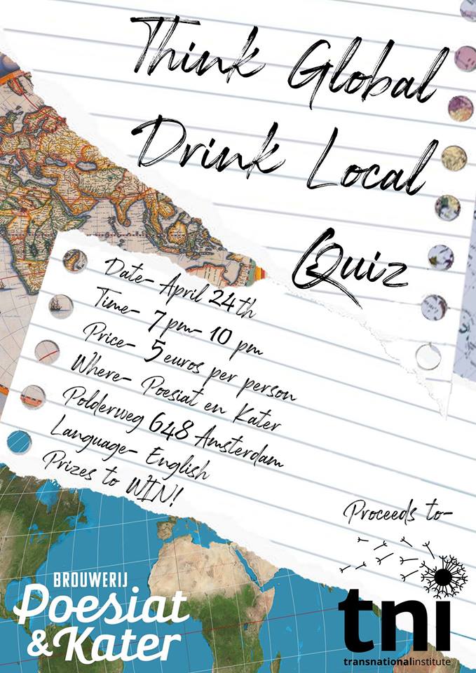 Think Global Drink Local: Third edition | Transnational Institute